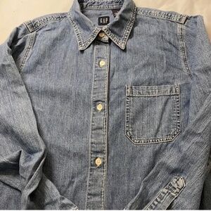 Vintage GAP Denim Shirt - USA Cotton